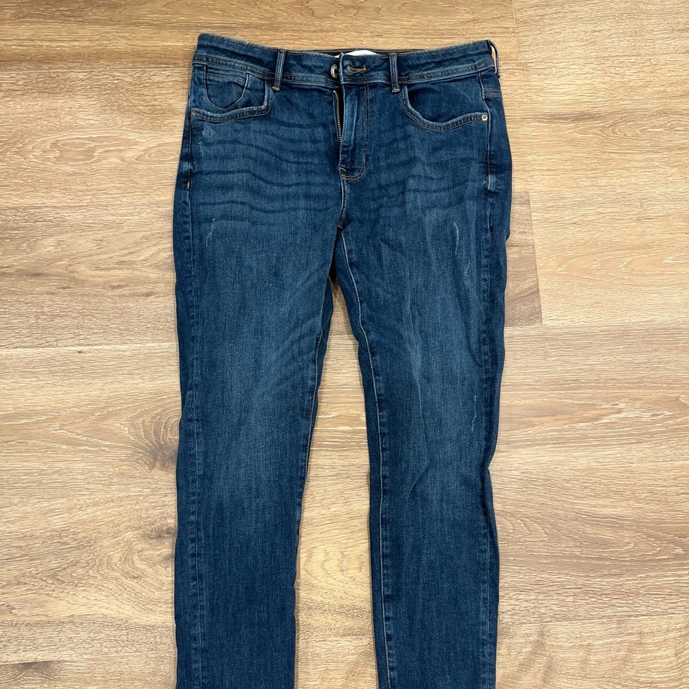 Zara Dark Blue Skinny Jeans
